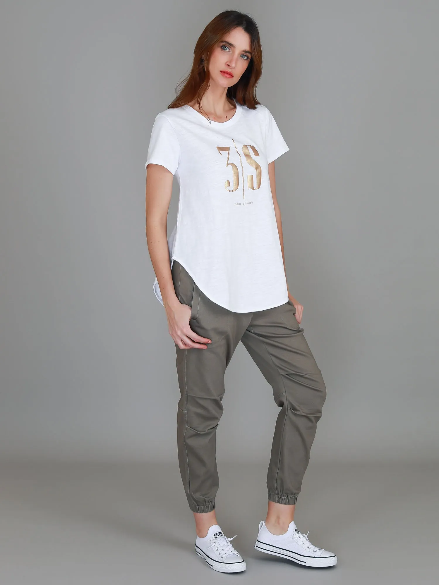 Alexis gold Logo S/S Tee