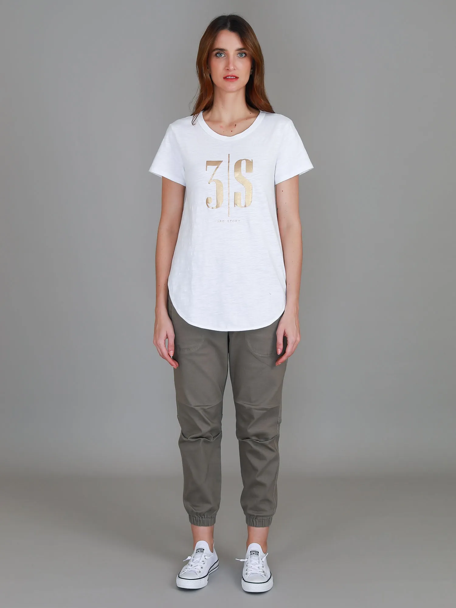 Alexis gold Logo S/S Tee