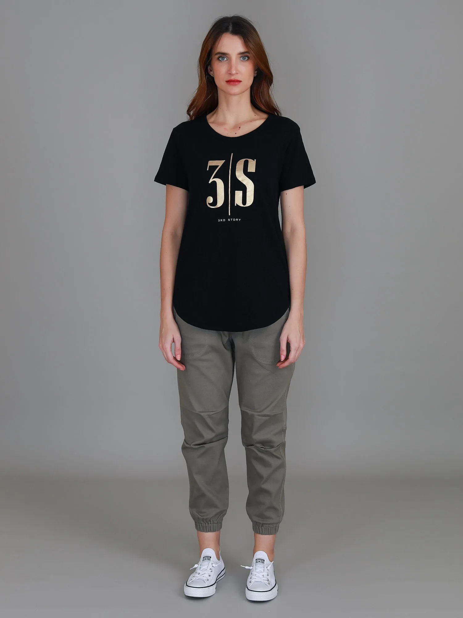 Alexis gold Logo S/S Tee