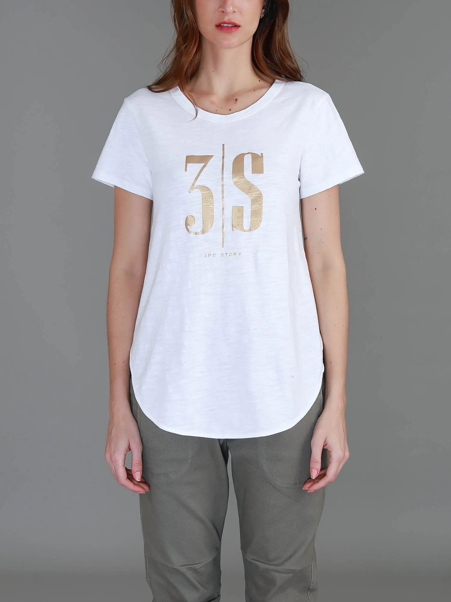Alexis gold Logo S/S Tee
