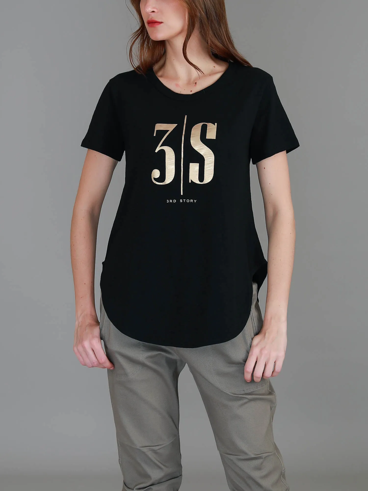 Alexis gold Logo S/S Tee
