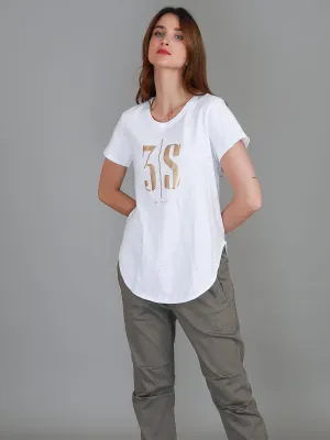 Alexis gold Logo S/S Tee