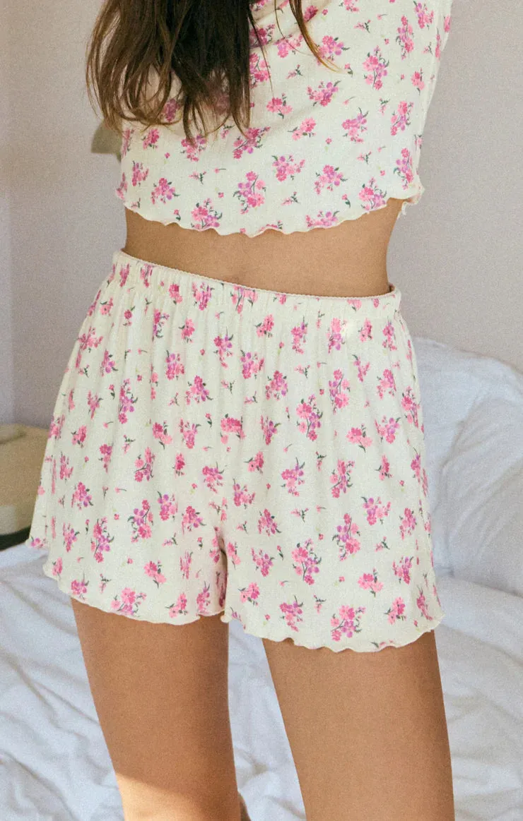 Amour Ditsy Short - Bone