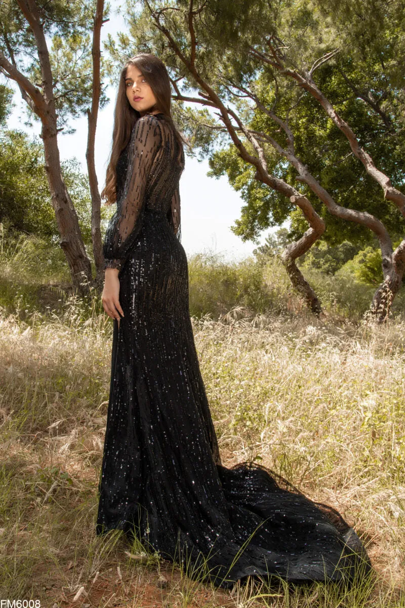 Azzure Couture FM6008: Elegant and Sophisticated Evening Gown