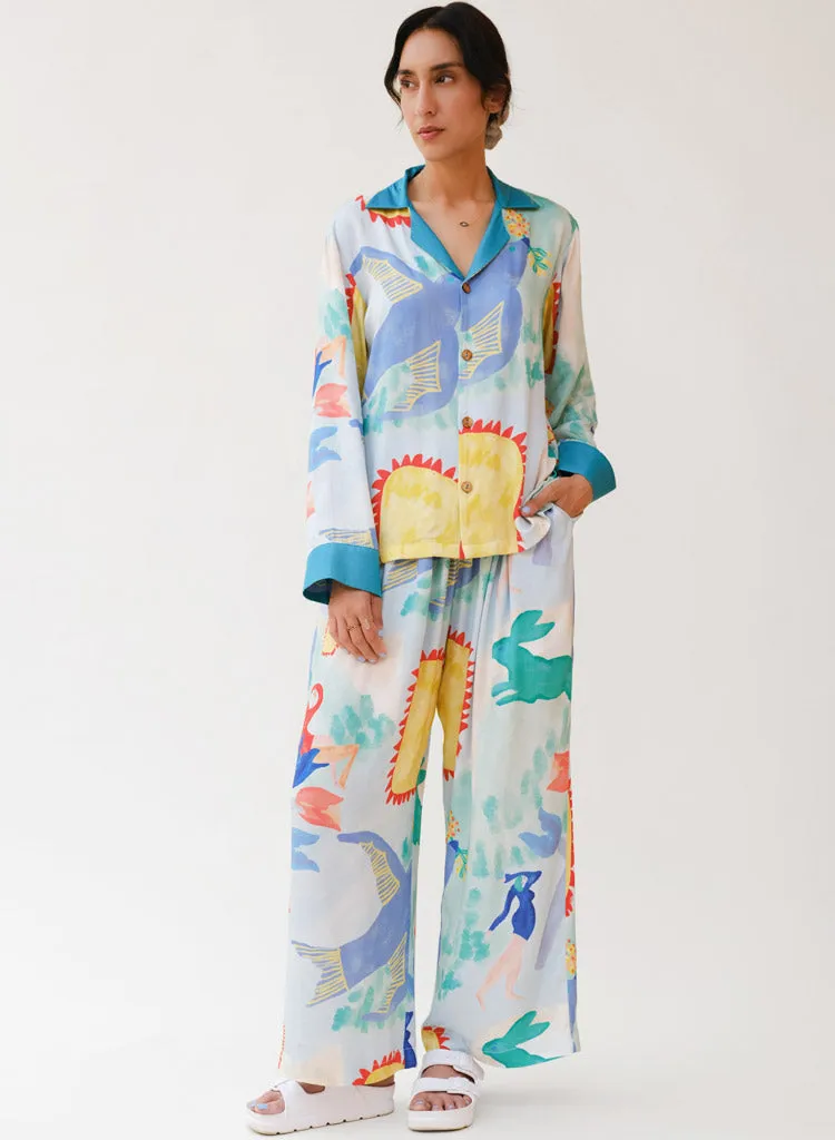 Blue Skies PJ Pants