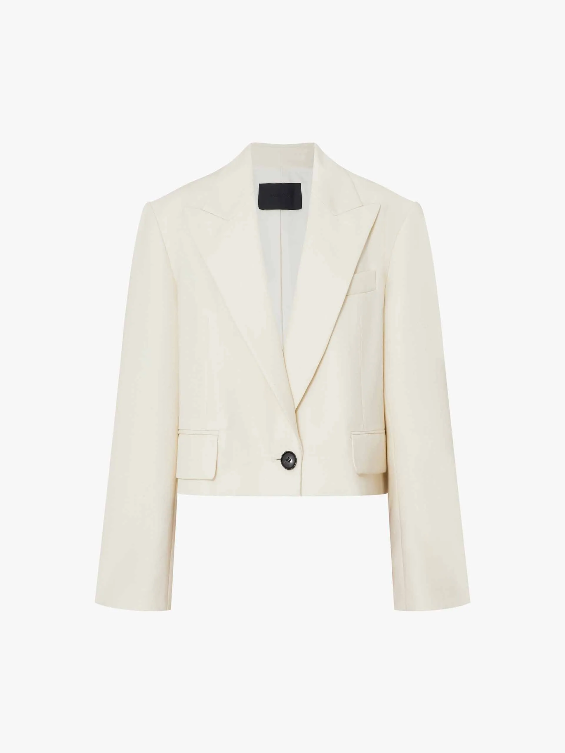 Cropped Tailored Blazer