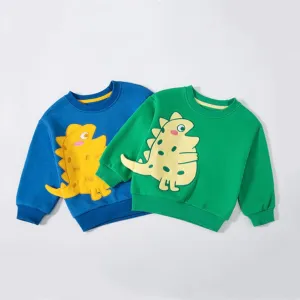 Dino Snug Winter Fleece Sweatshirt