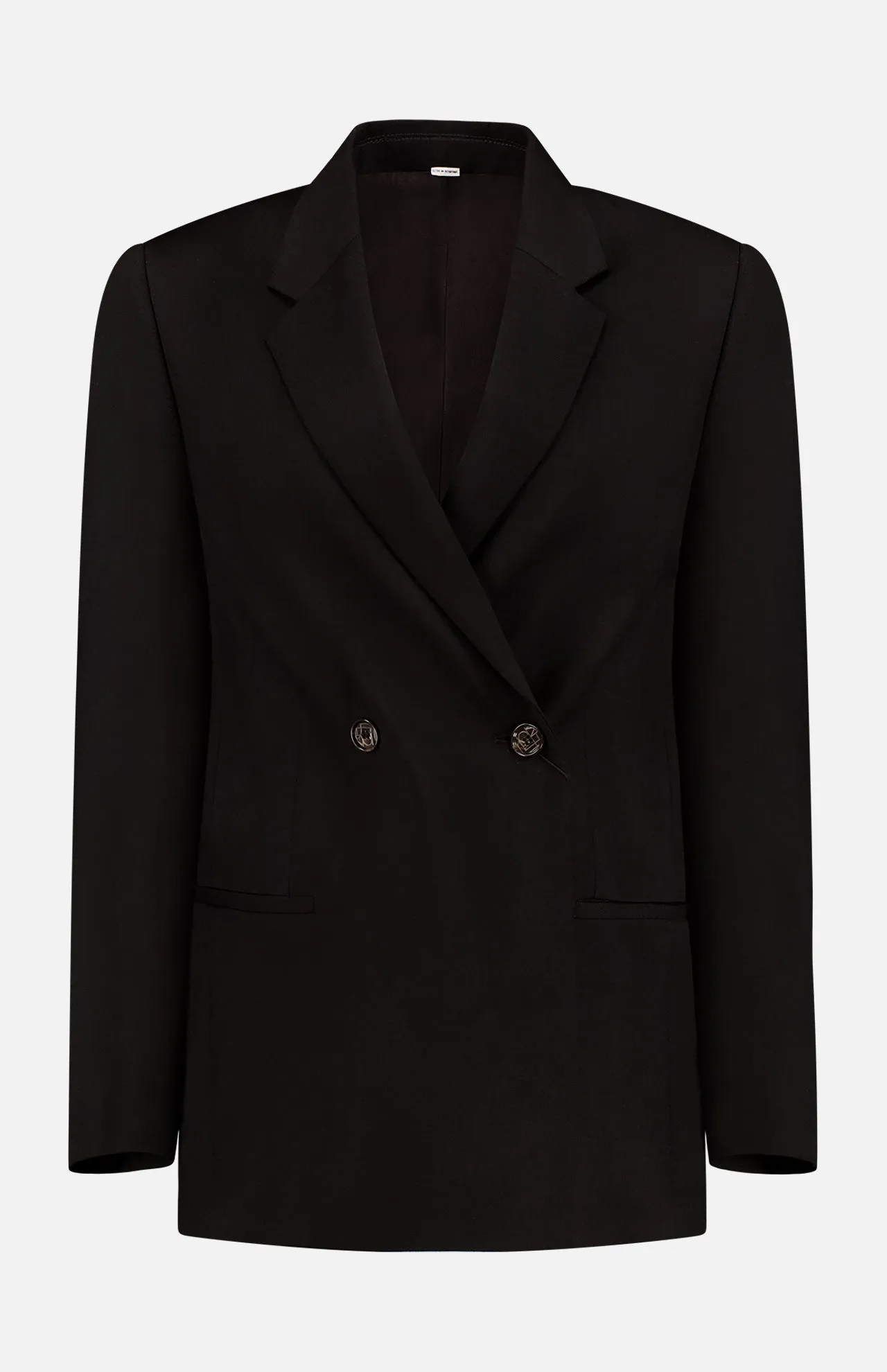 Double-Breasted Vent Blazer