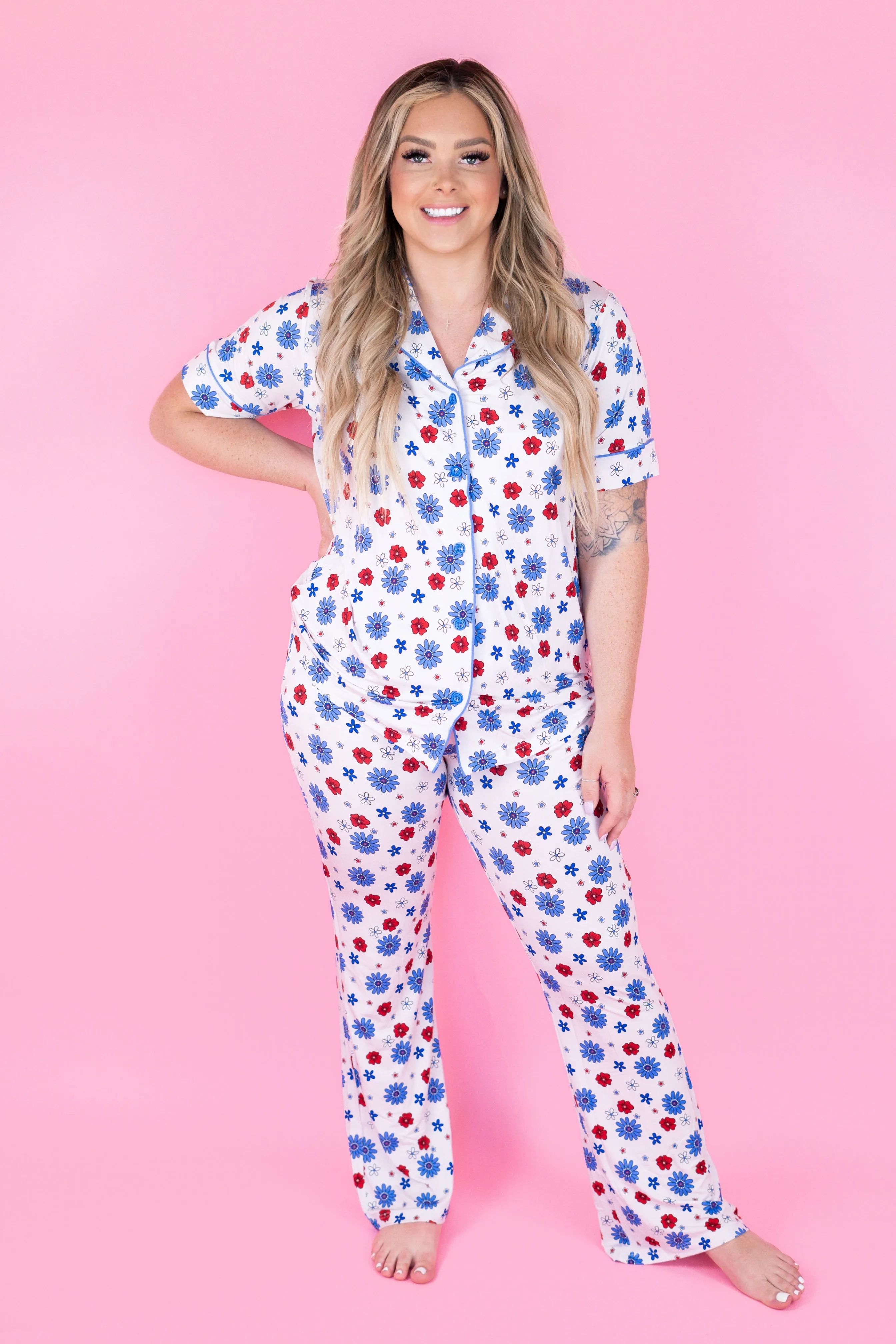 EXCLUSIVE FREEDOM BLOOMS WOMEN’S RELAXED FLARE DREAM SET