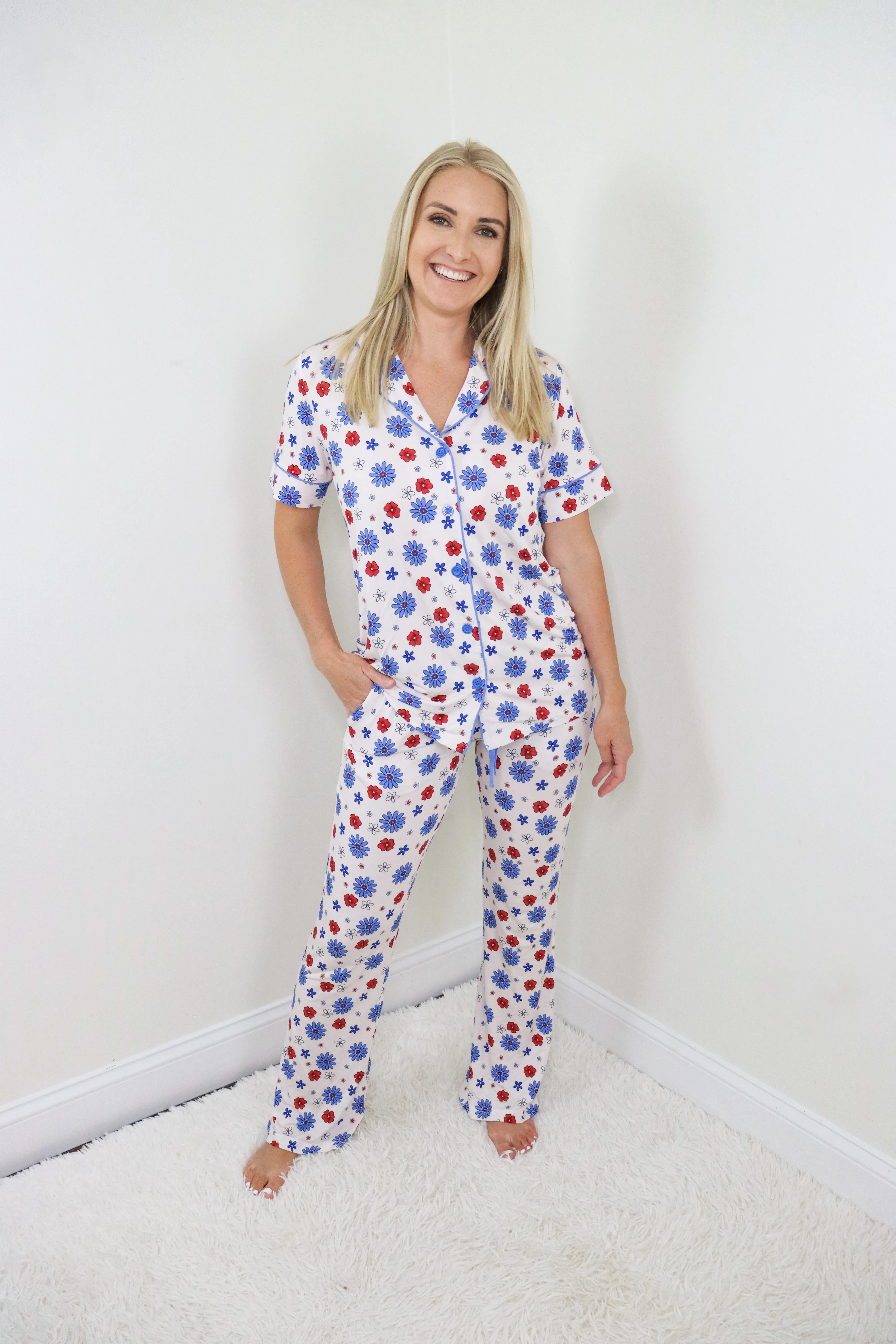 EXCLUSIVE FREEDOM BLOOMS WOMEN’S RELAXED FLARE DREAM SET