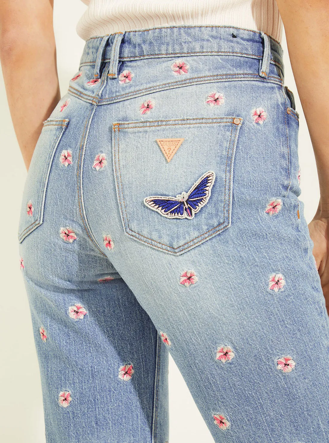 High-Rise 1981 Skinny Denim Jeans In Butterfly Wash