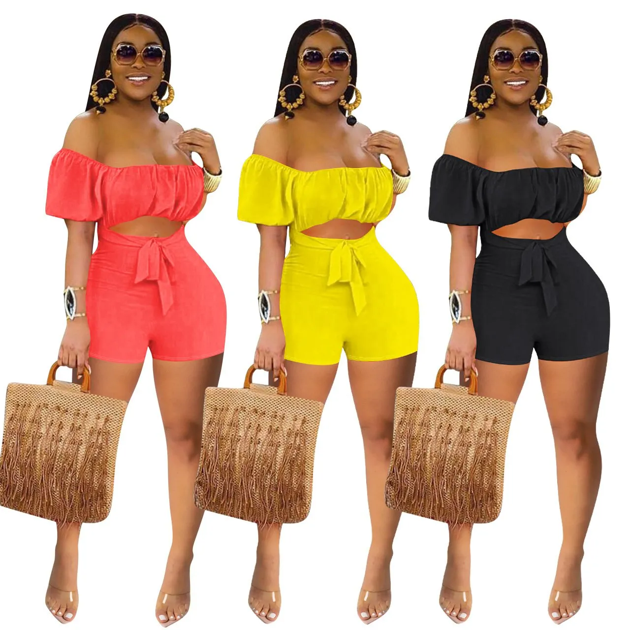 High Waist Cut Out