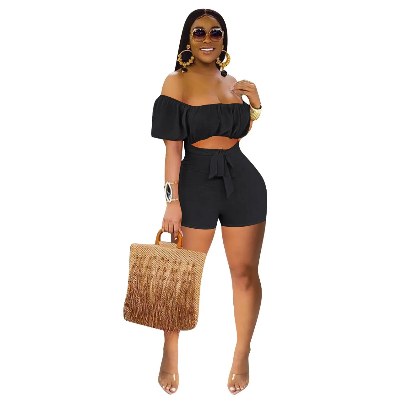 High Waist Cut Out