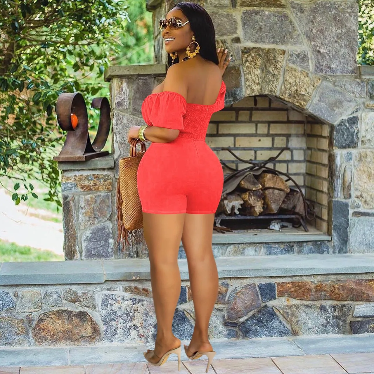 High Waist Cut Out