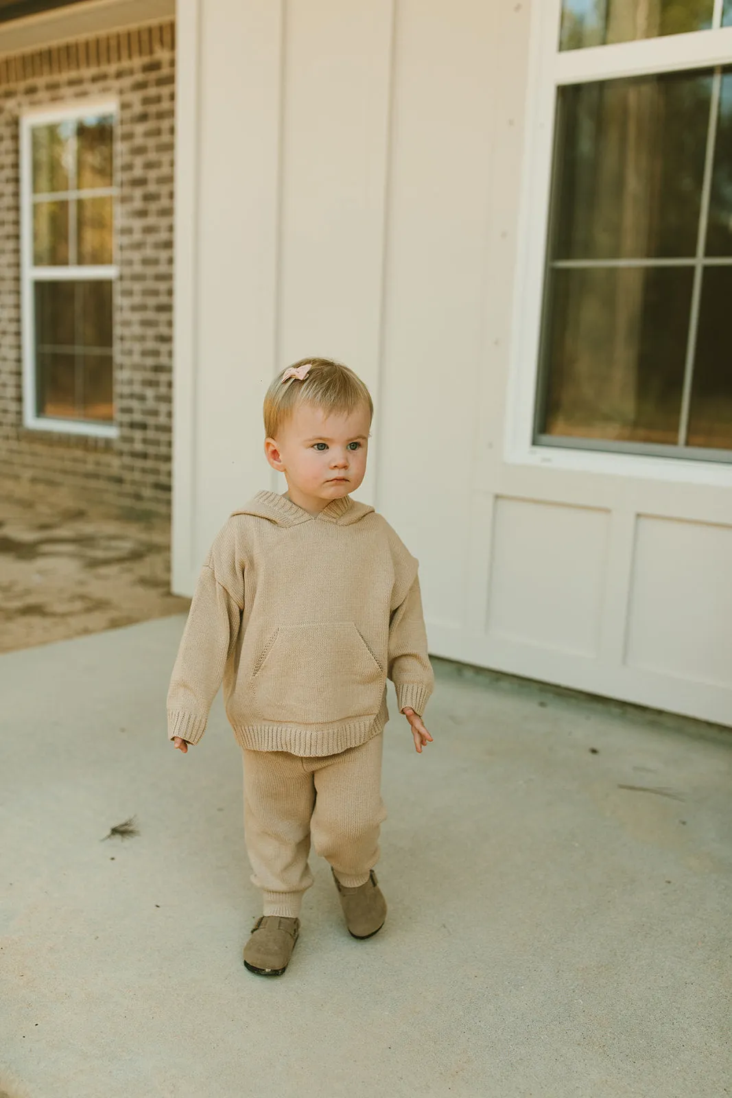 Hunter Knit Set in Beige