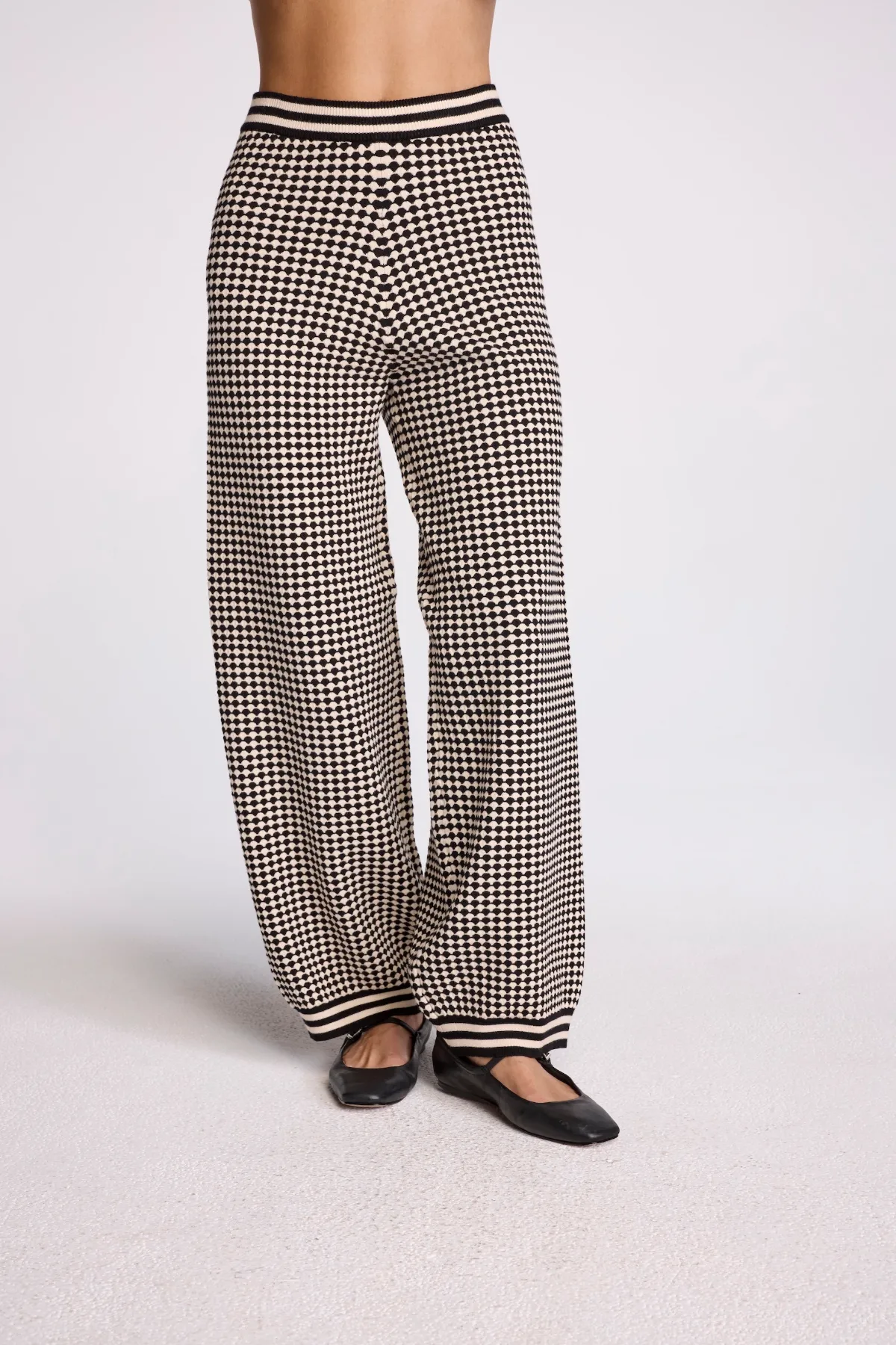 Jordan Pants in Black/Cream