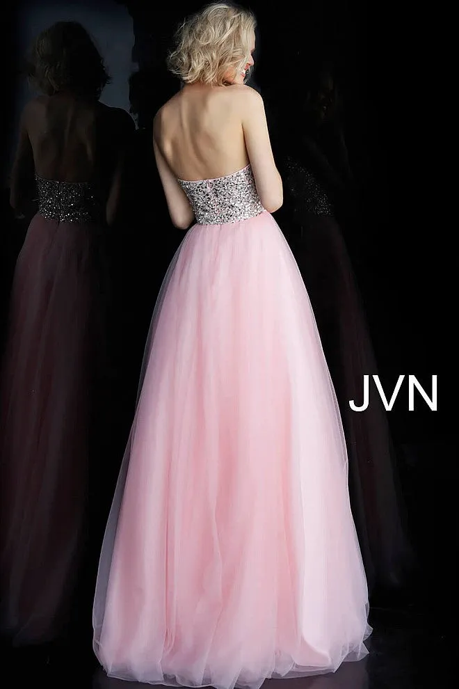Jovani 52131 Prom Dress Ballgown crystal bodice tulle skirt pageant dresses