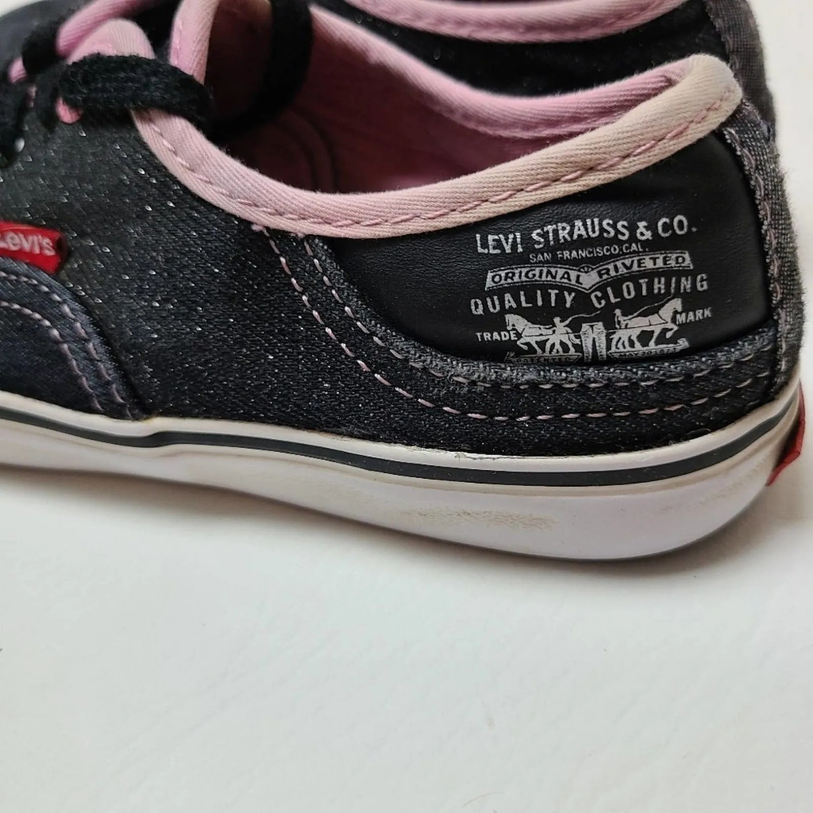 Levi's Girls Monterey Denim Buck Casual Shoe