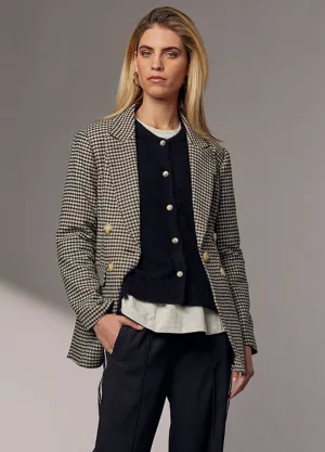 Madly Sweetly Plaid Pitt Blazer