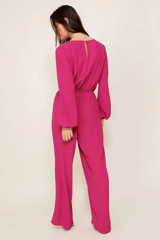Magenta Brooklyn Airflow Surplus Jumpsuit