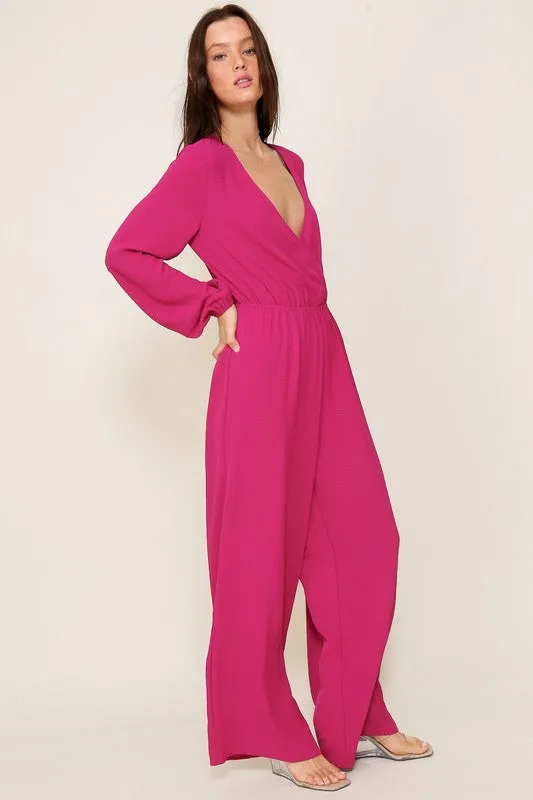 Magenta Brooklyn Airflow Surplus Jumpsuit