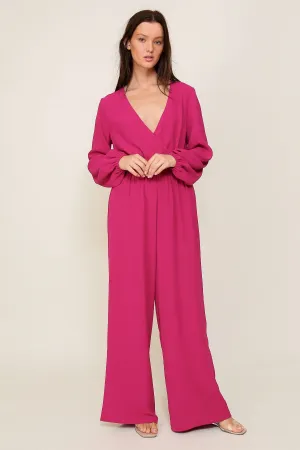 Magenta Brooklyn Airflow Surplus Jumpsuit