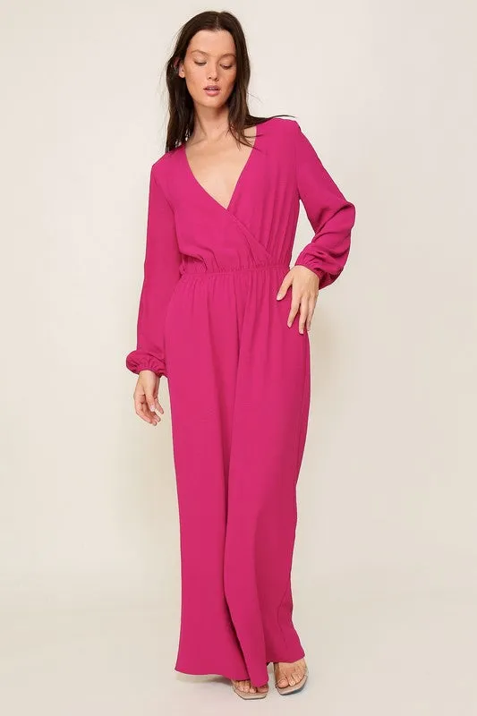Magenta Brooklyn Airflow Surplus Jumpsuit