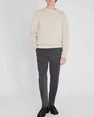 Marl Wool Blend Crewneck