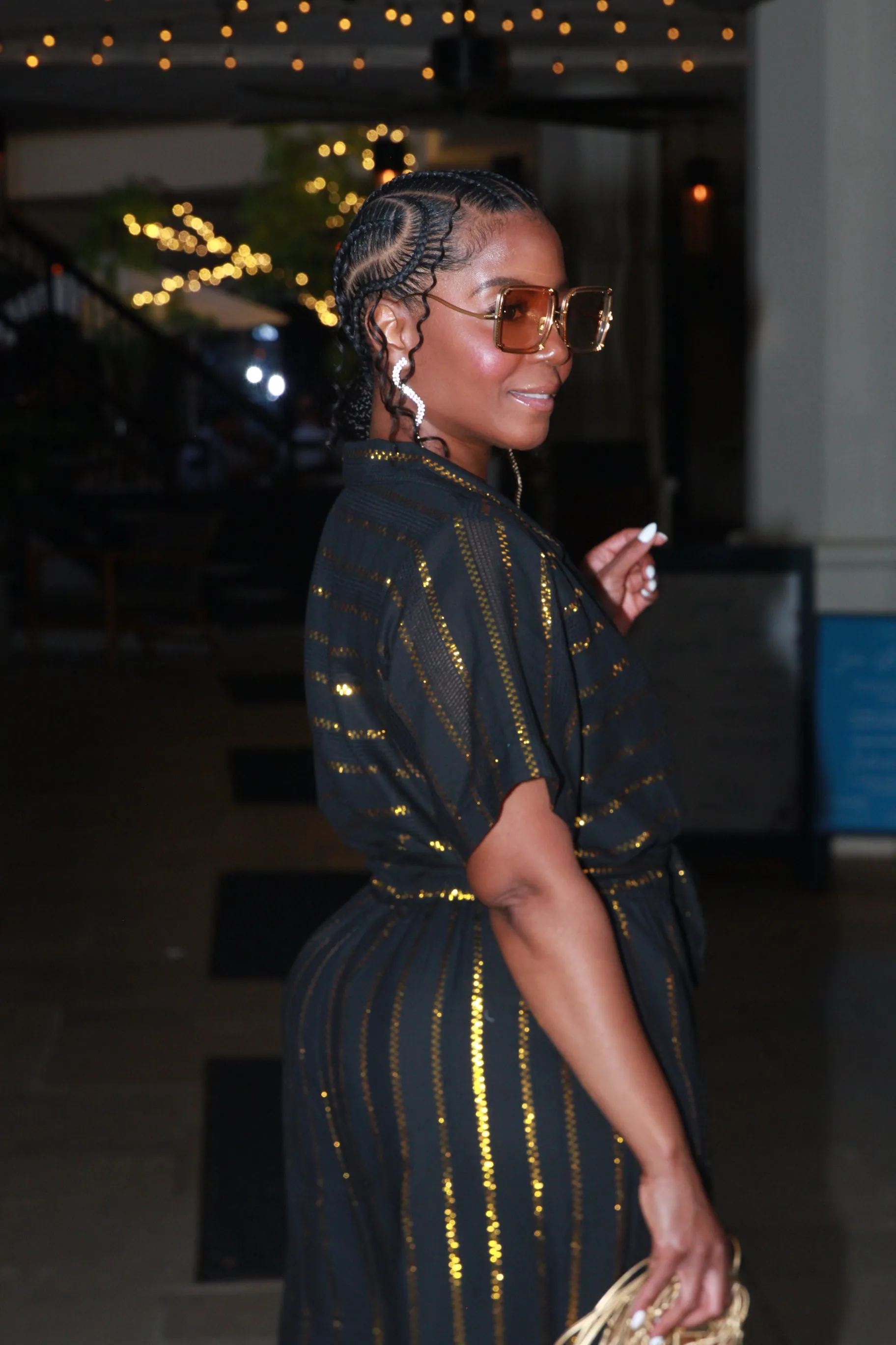 Midnight Glimmer Romper