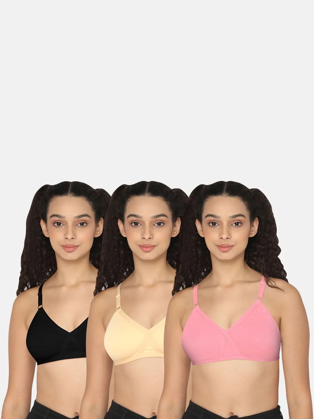 Naidu Hall Knitwear-Bra Special Combo Pack - Pretti - C67