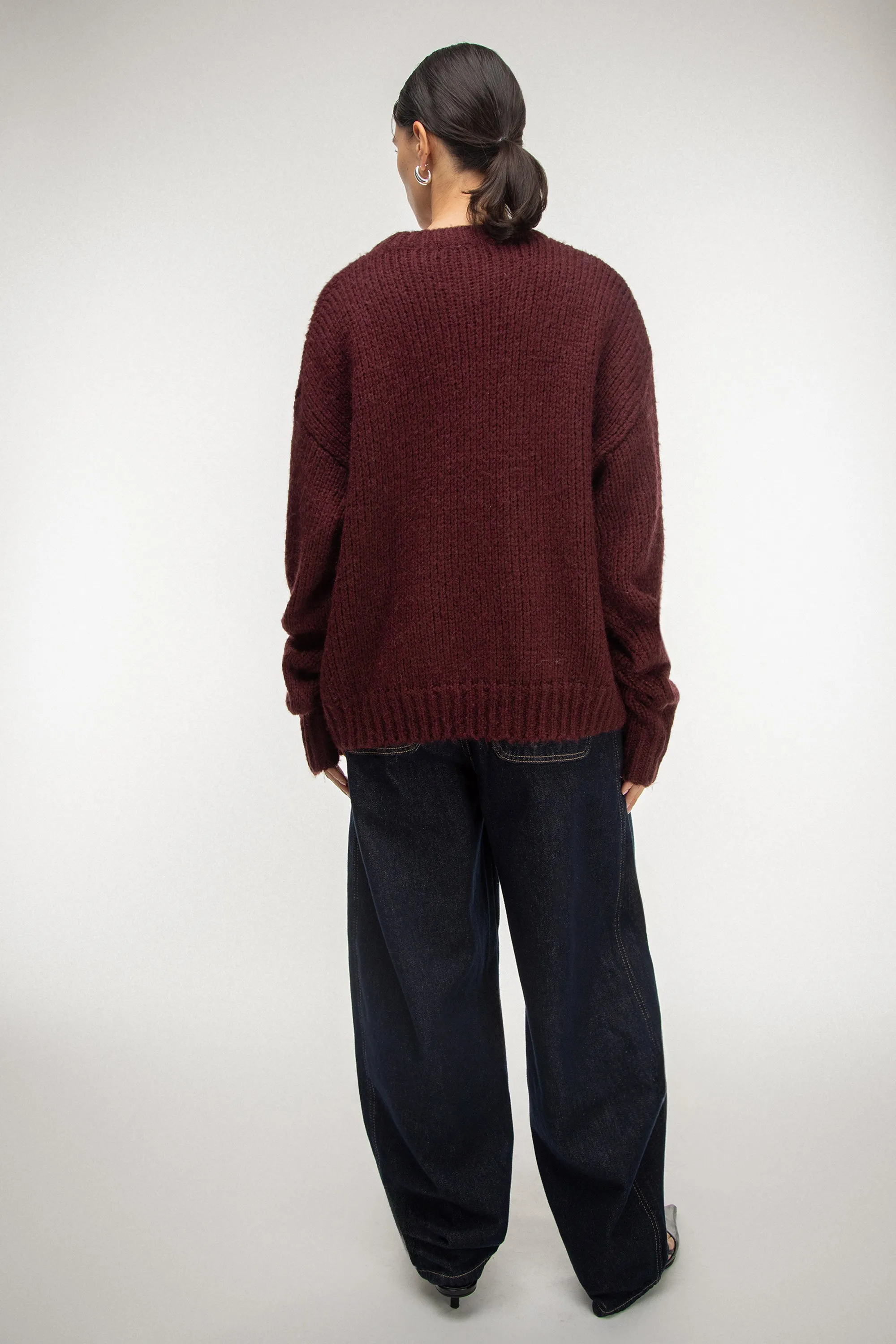 OVERSIZED WOOL-BLEND SWEATER