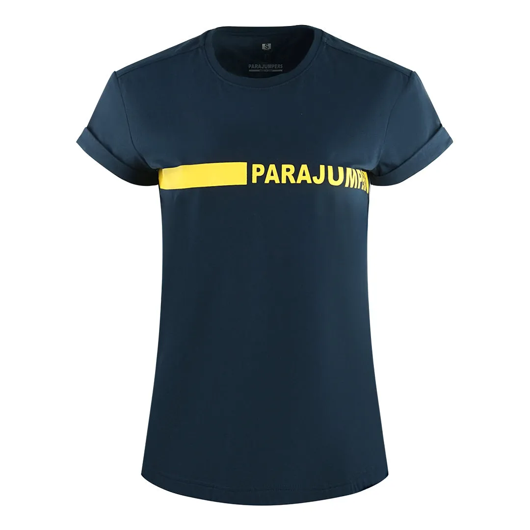 Parajumpers Space Tee Ink Blue T Shirt
