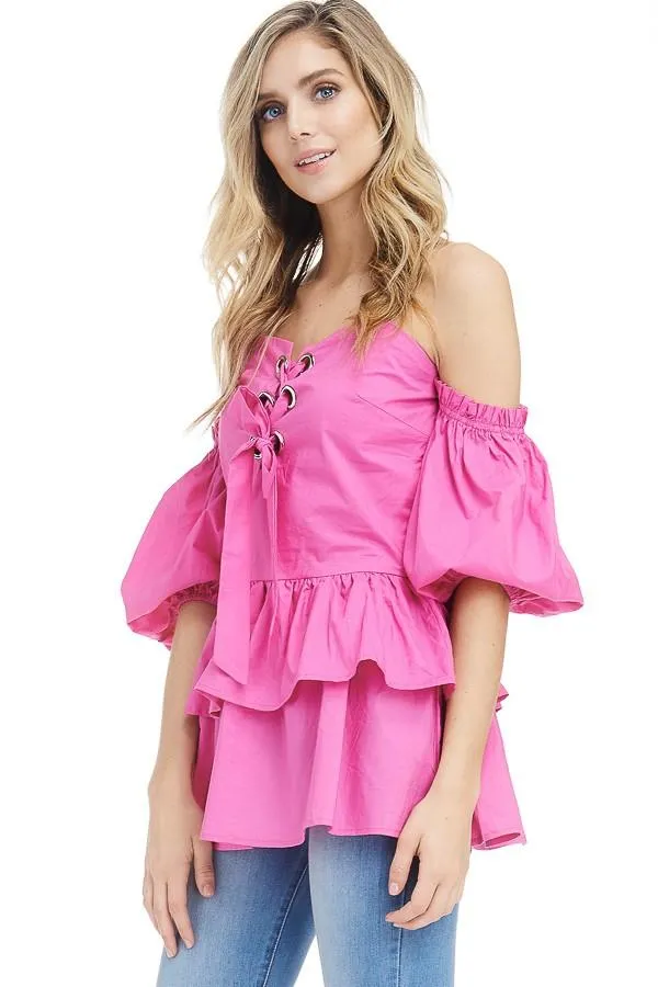 RETRO HIGH FASHION TOP