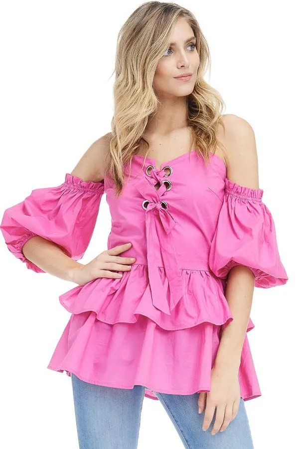 RETRO HIGH FASHION TOP