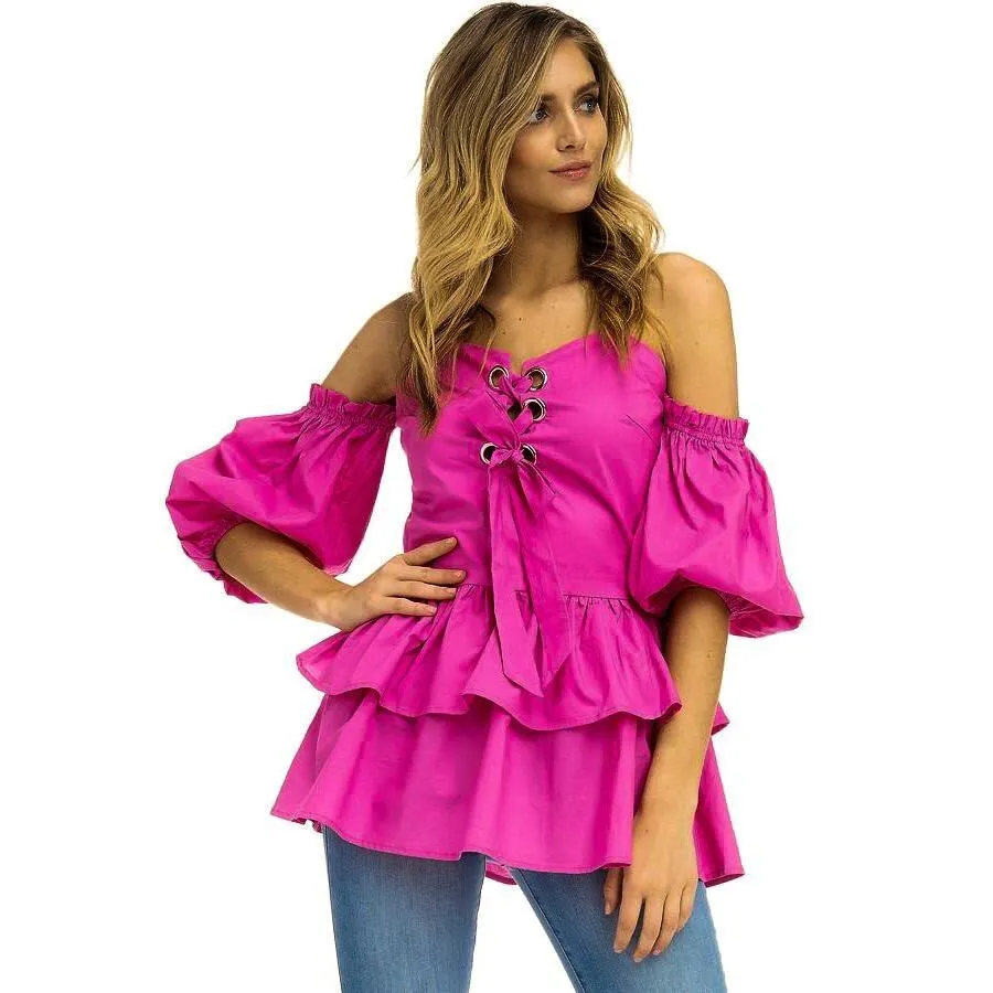 RETRO HIGH FASHION TOP