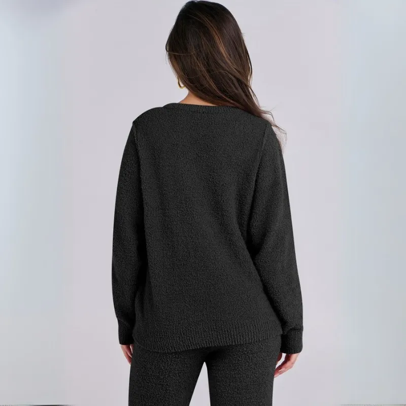 Soft Fleece Two Piece Lounge Set