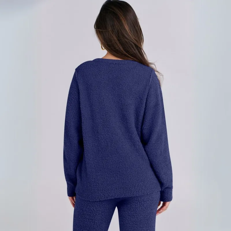 Soft Fleece Two Piece Lounge Set